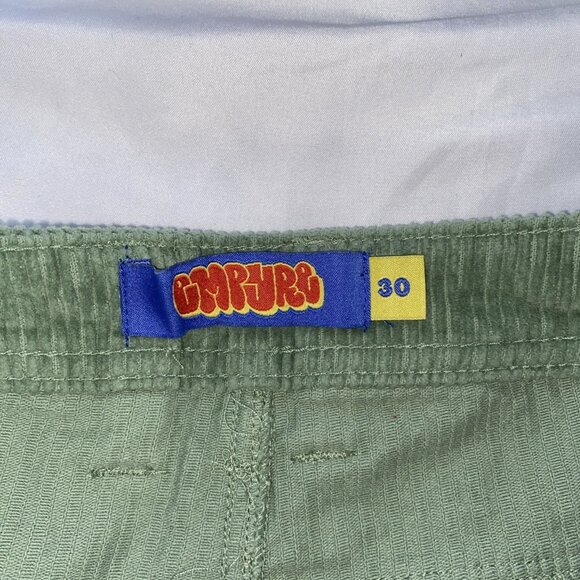 Vtg Y2K Empyre Green Cordory Relax Baggy Unisex 30x29Skateboard - Picture 7 of 10